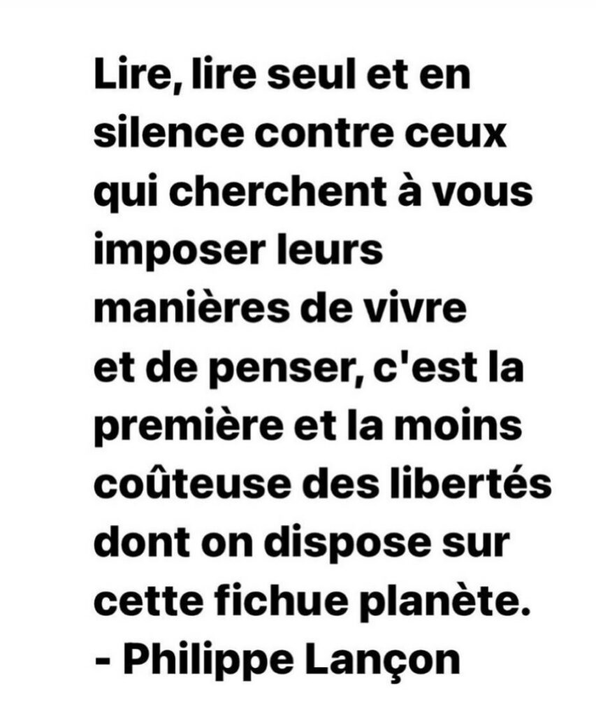 Lire, lire seul-e et en silence